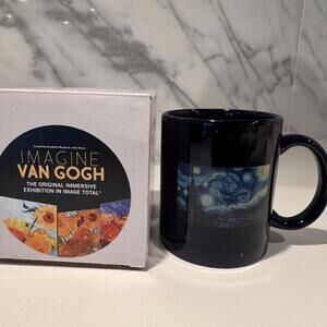 Imagine van Gogh Vincent artist cup mug new w box! art coffee mugs starry night